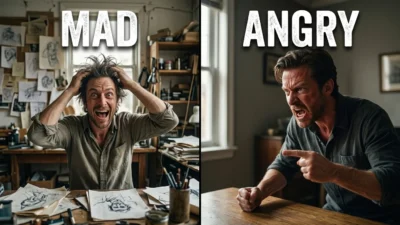 Mad vs Angry