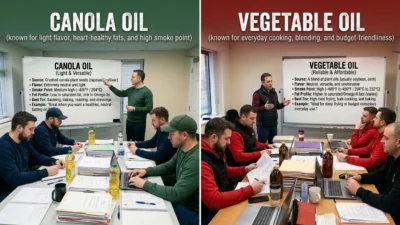 Canola Oil vs Vegetable OilCanola Oil vs Vegetable Oil