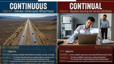 Continuous vs Contious