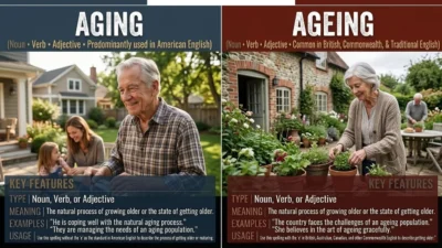 ageing or aging