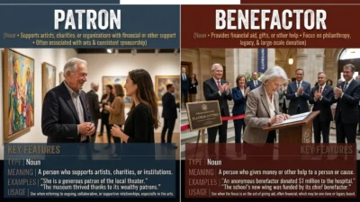 Patron vs Benefactor