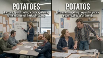 Potatoes vs. Potatos